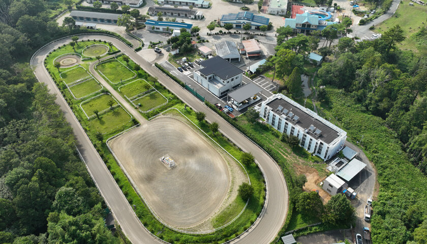 競走馬総合研究所常磐支所馬場管理棟及び堆肥所