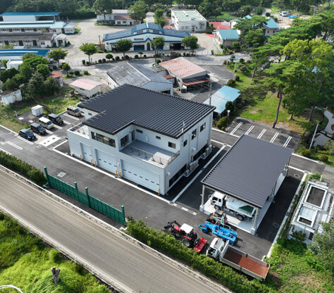 競走馬総合研究所常磐支所馬場管理棟及び堆肥所